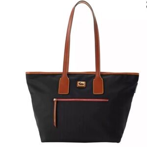 Dooney & Bourke Black Nylon Tote